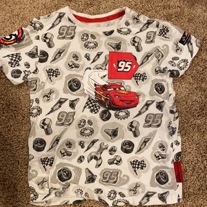 Dismay Pixar Cars- lightening McQueen 5-6y T-Shirt
